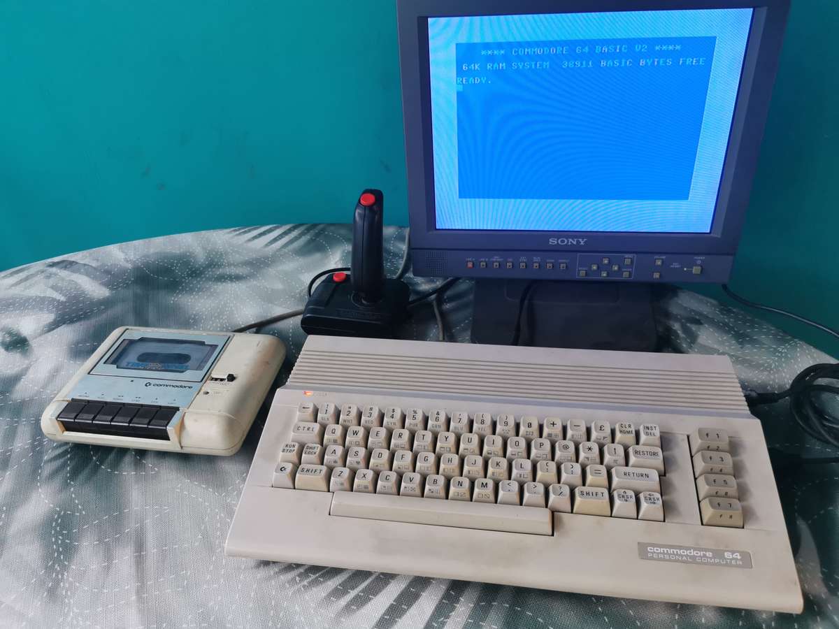 Commodore 64 working