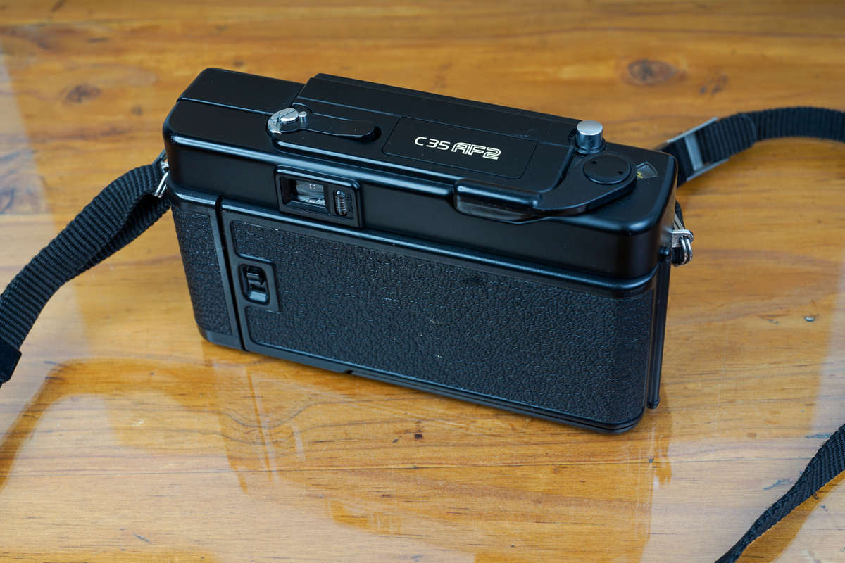 Konica C35 AF2 point & shoot 35mm film camera