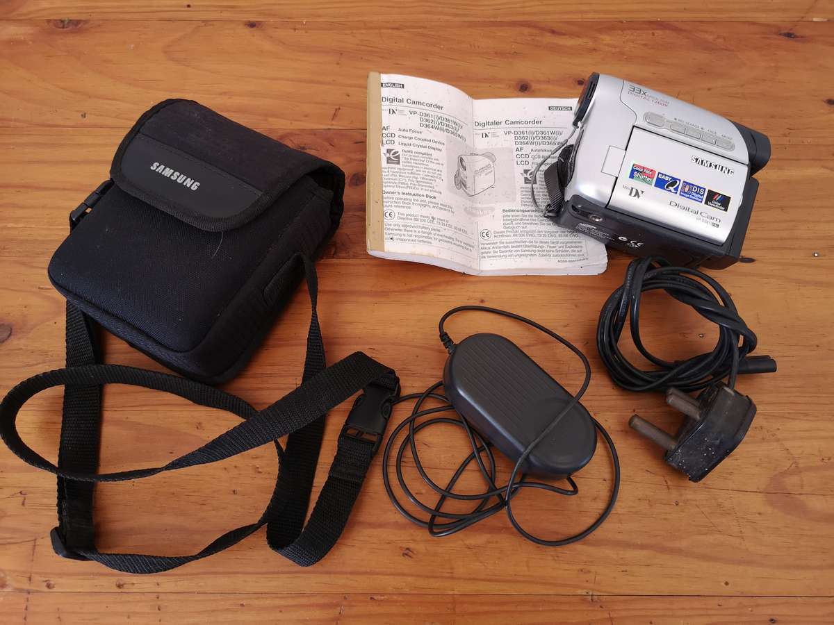 Samsung digital camcorder vp-d361i