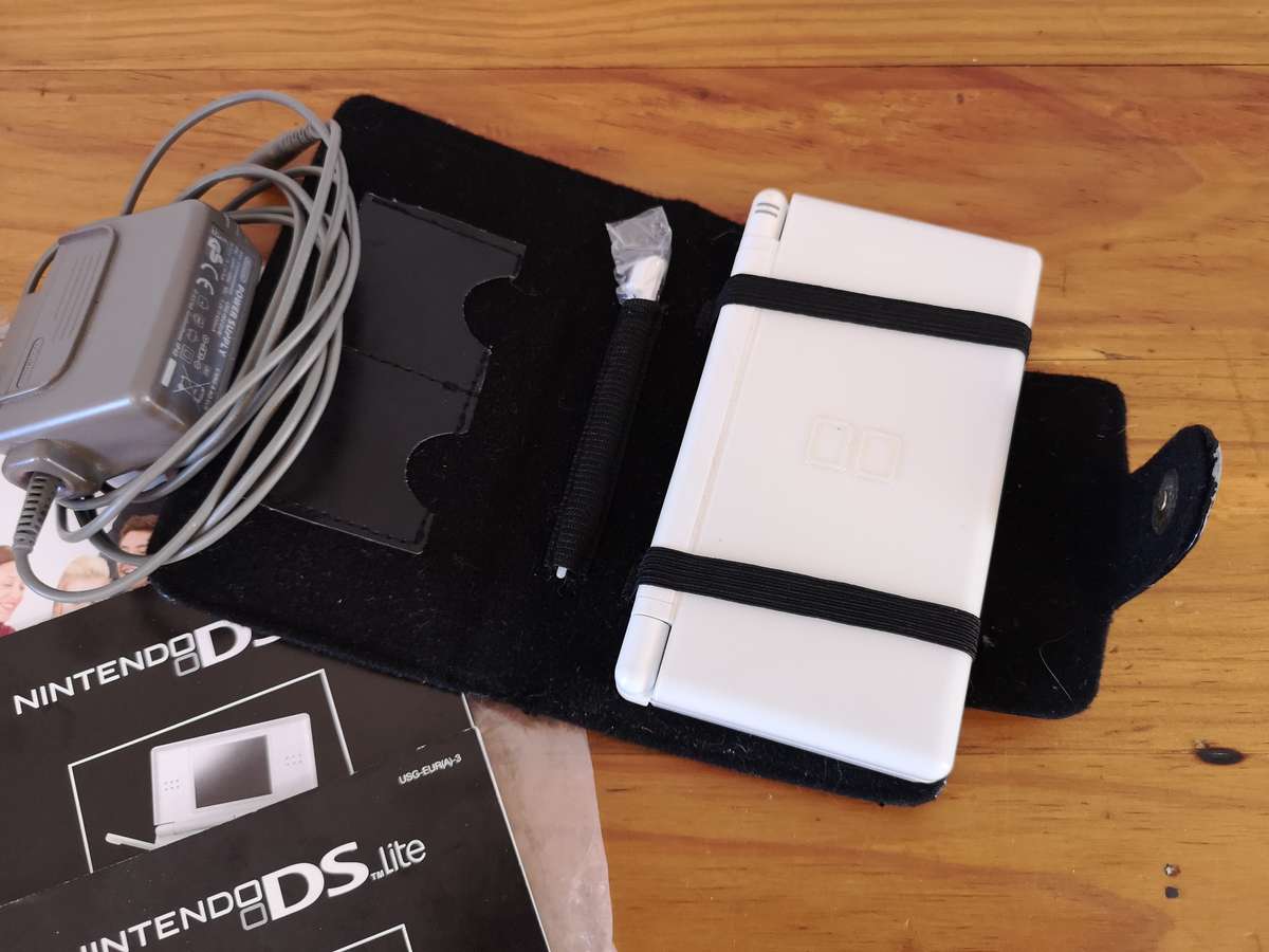 Nintendo DS lite handheld console