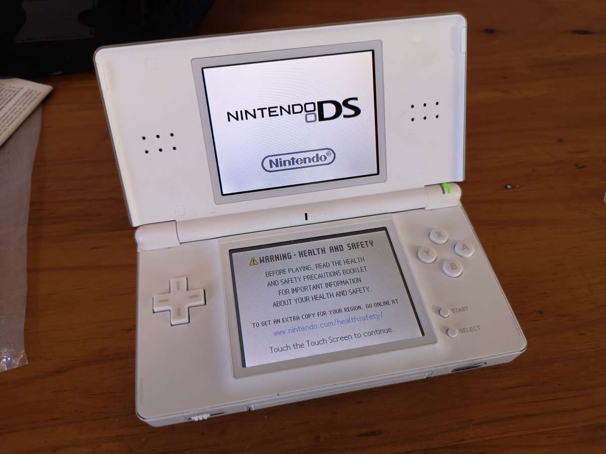 Nintendo DS lite handheld console