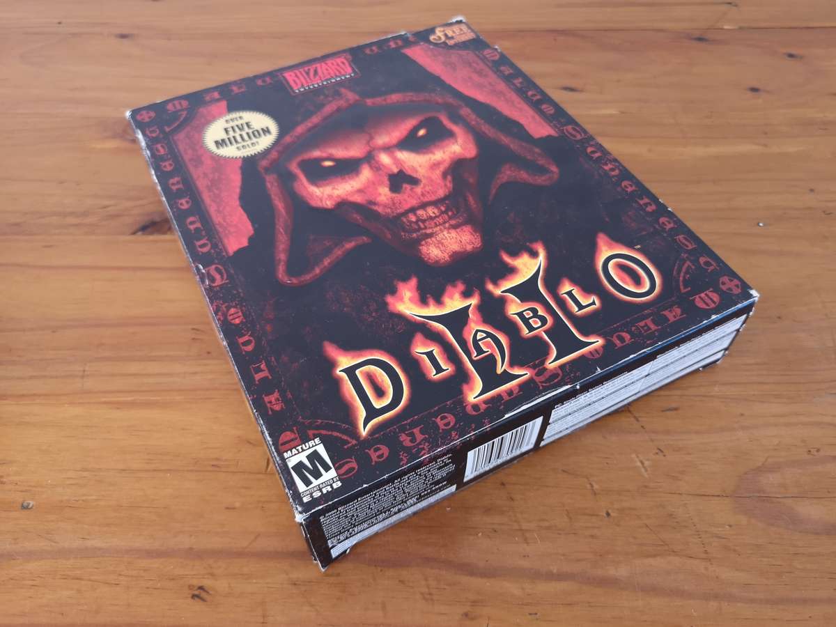 Diablo II PC game in original box including expansion set