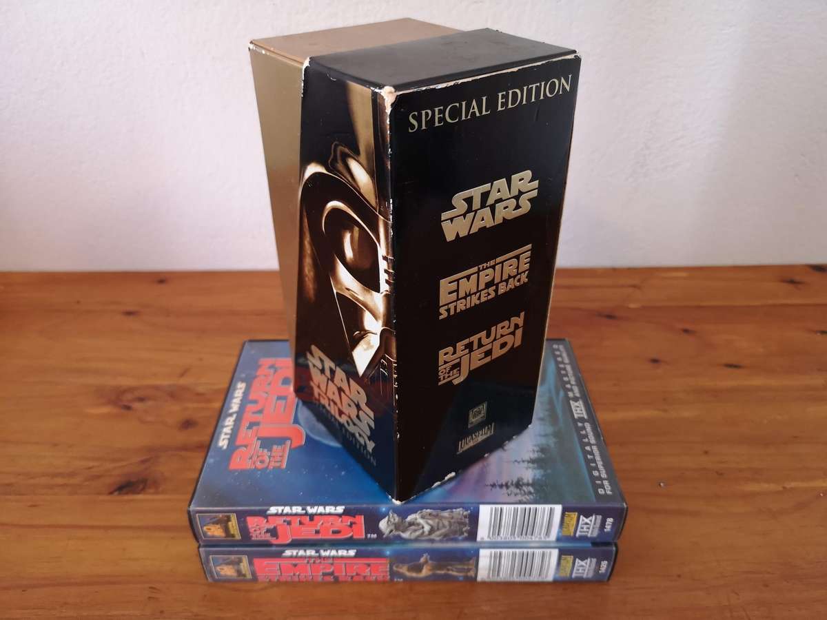 Star Wars Trilogy special edition VHS box set