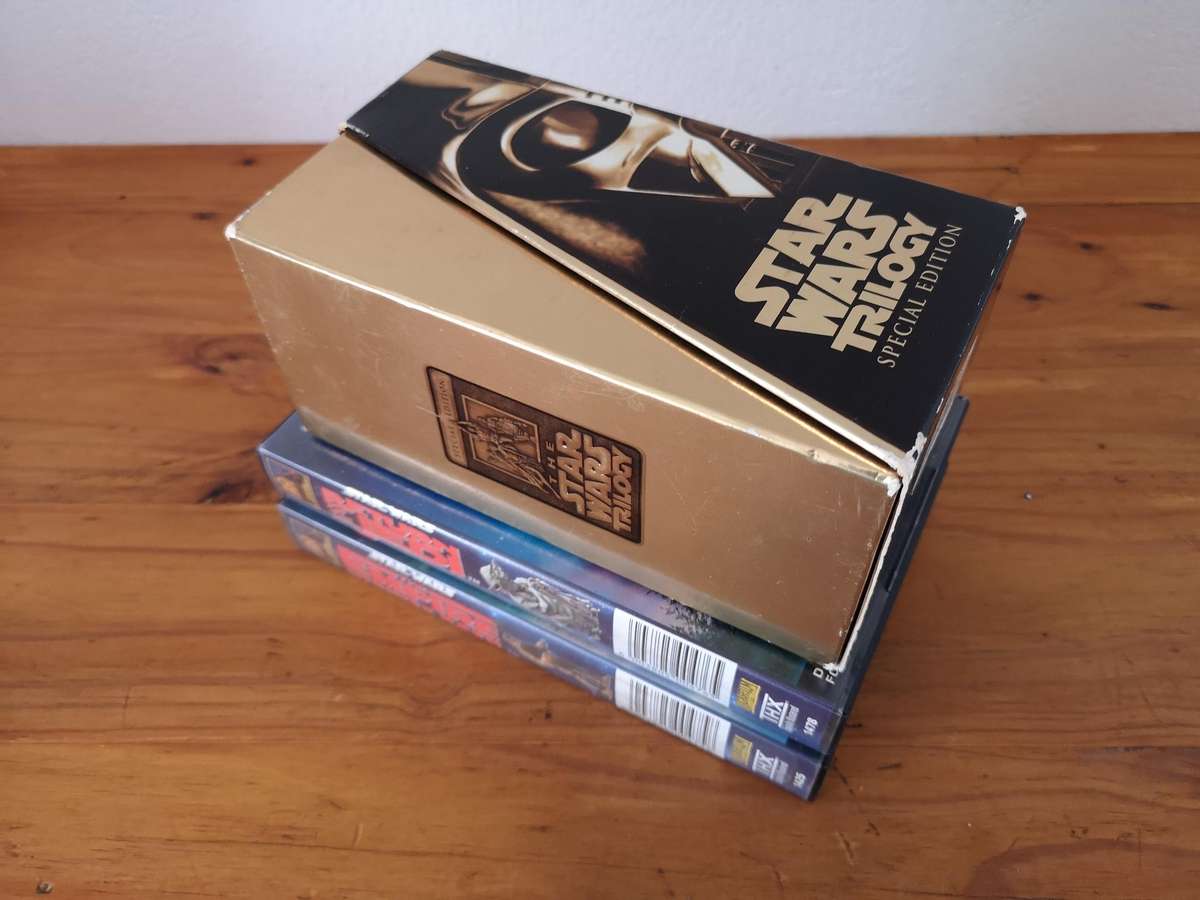 Star Wars Trilogy special edition VHS box set