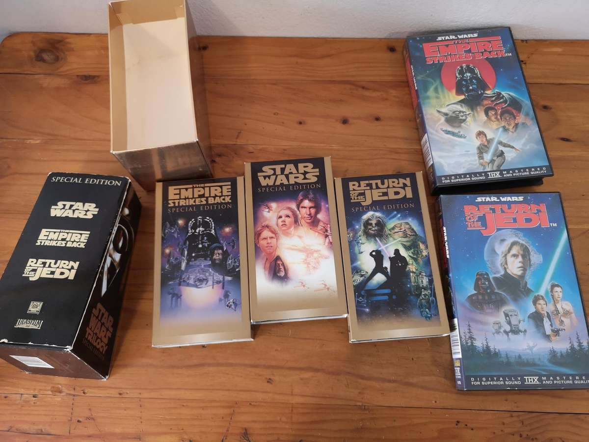 Star Wars Trilogy special edition VHS box set
