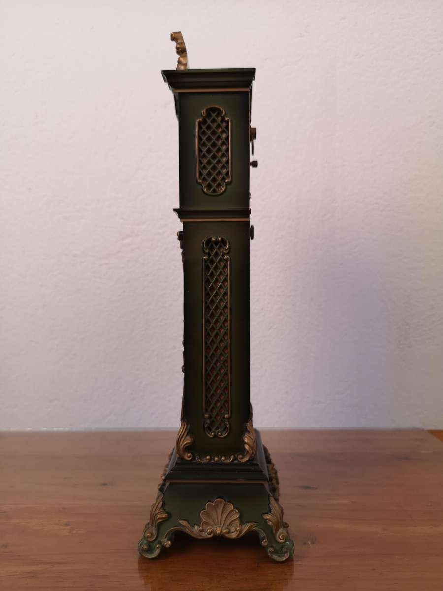 Vintage Schmidt 8 Day miniature grandfather clock