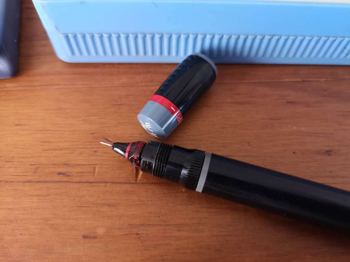 Vintage Rotring Variant Varioscript Technical drawing pen set