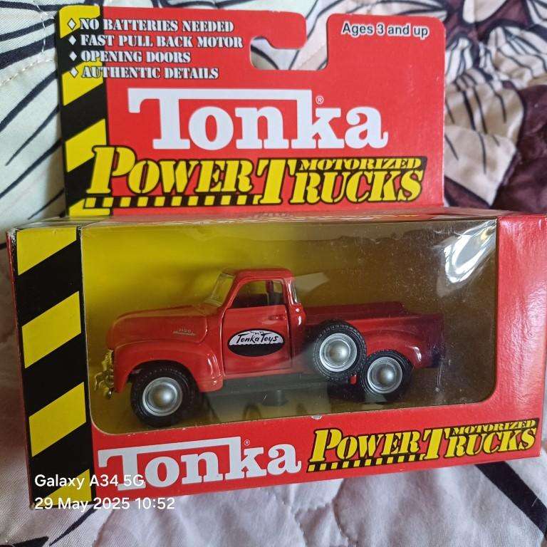 AUCTION!! 2 X DIE CAST TONKA MODELS CHEV 3100 & FORD TRUCKS BEAUTY'S! NIB!