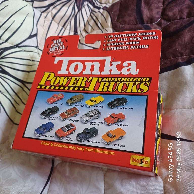 AUCTION!! 2 X DIE CAST TONKA MODELS CHEV 3100 & FORD TRUCKS BEAUTY'S! NIB!