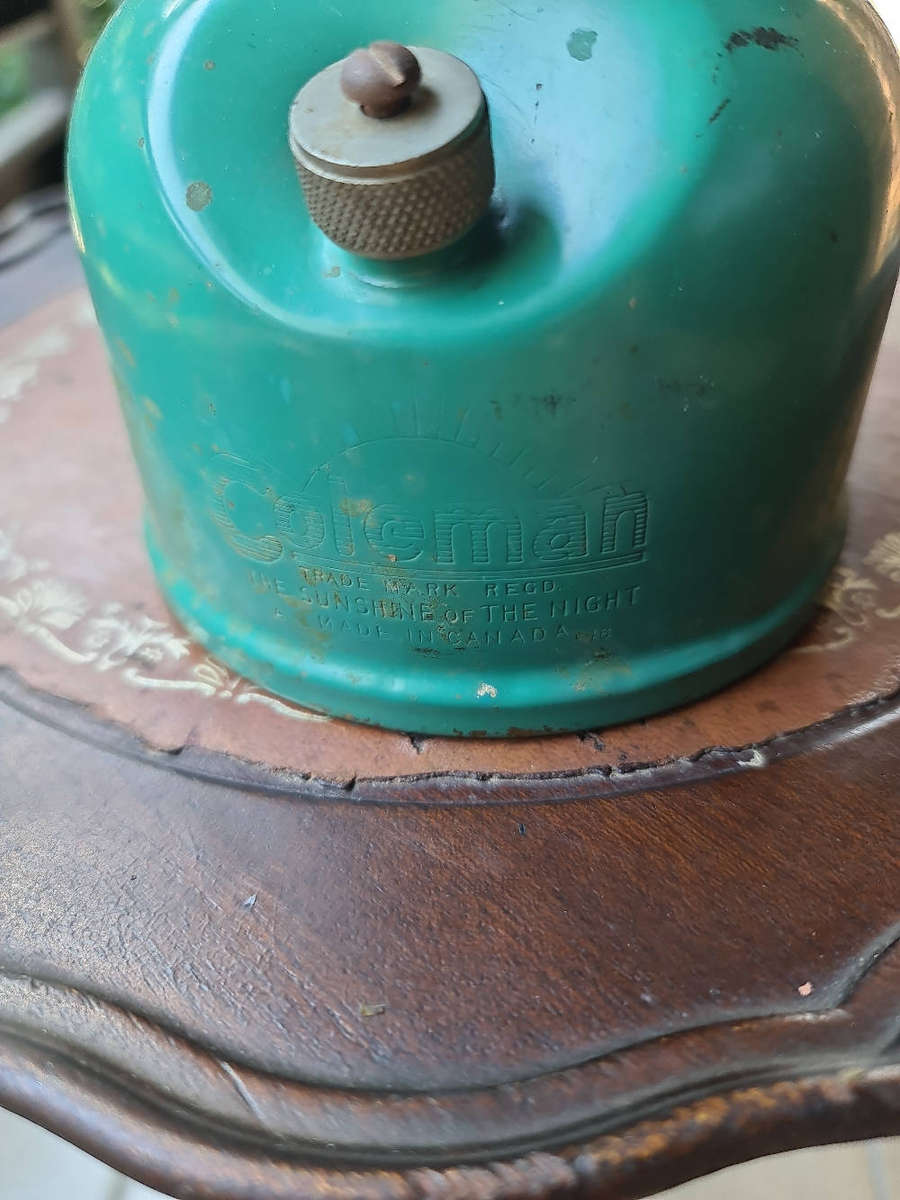 Coleman 249 Scout Seafoam !!!Rare!!!