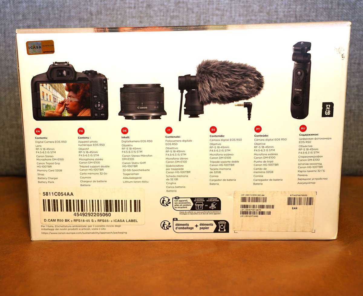 Canon R50 Content Creators Kit (Brand New)