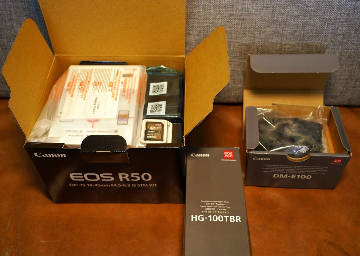 Canon R50 Content Creators Kit (Brand New)