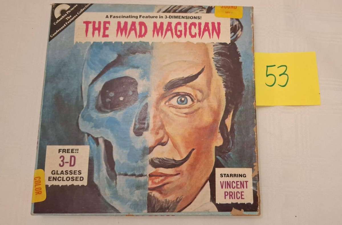 The Mad Magician 8mm film-Lot 53