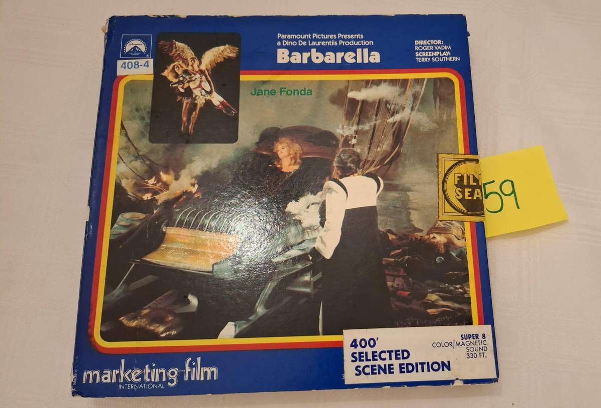 Barbarella 8mm film-Lot 59