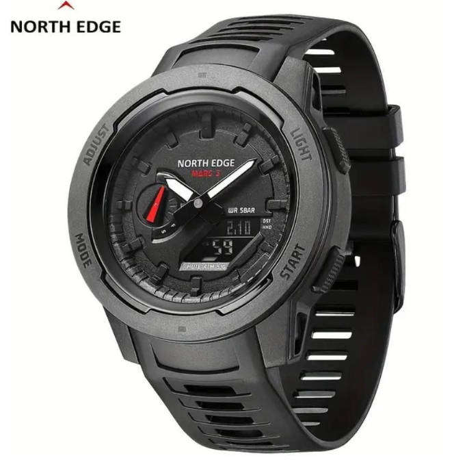 North Edge Carbon Core Gents Quartz Dress Watch
