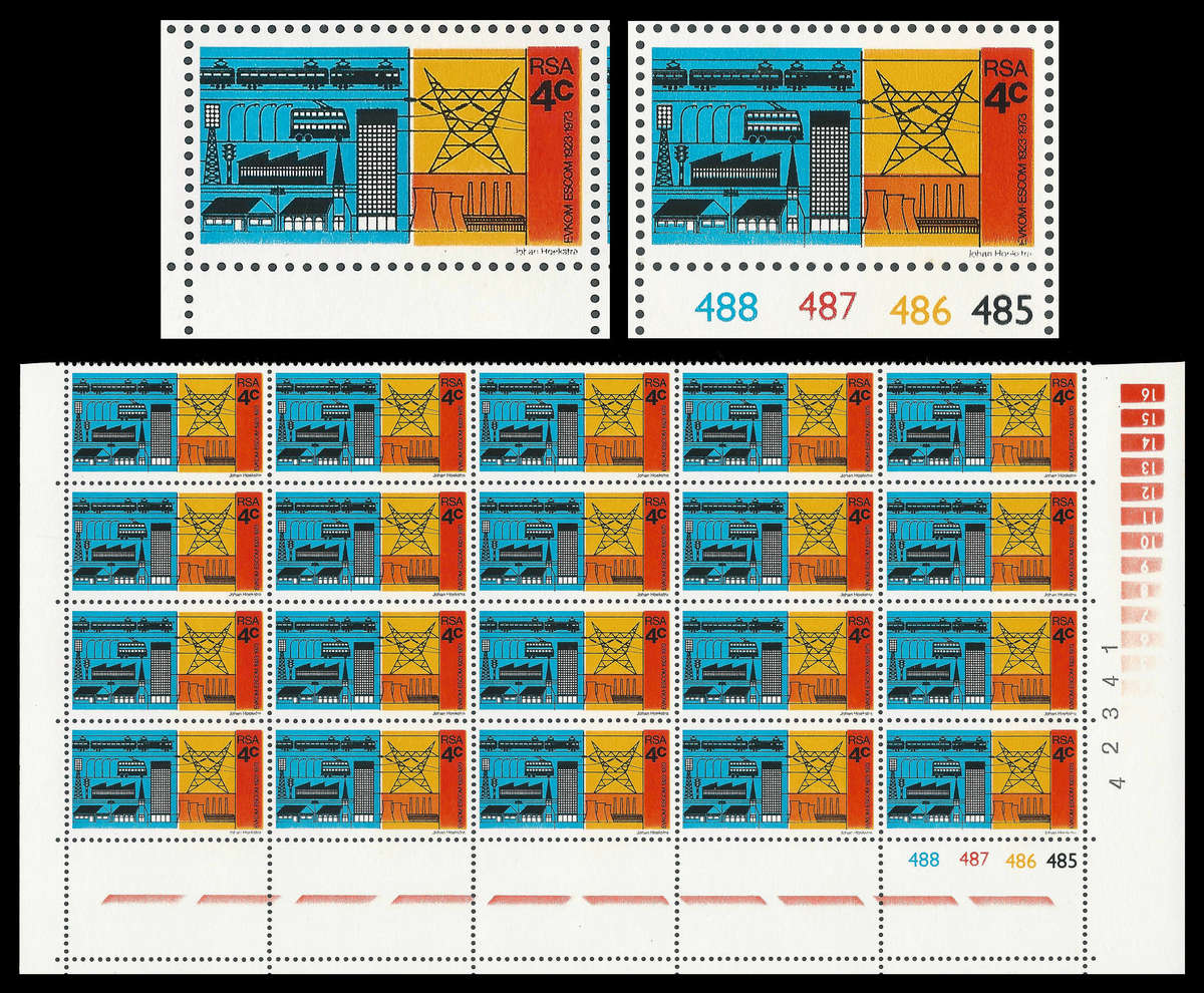 Republic of South Africa.  NO LIGHTS IN TRAIN.  UM.