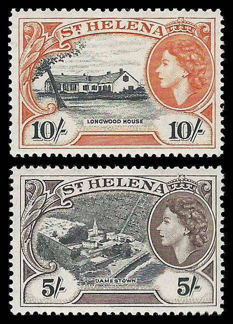 St. Helena. Cat.value R2 100-00.