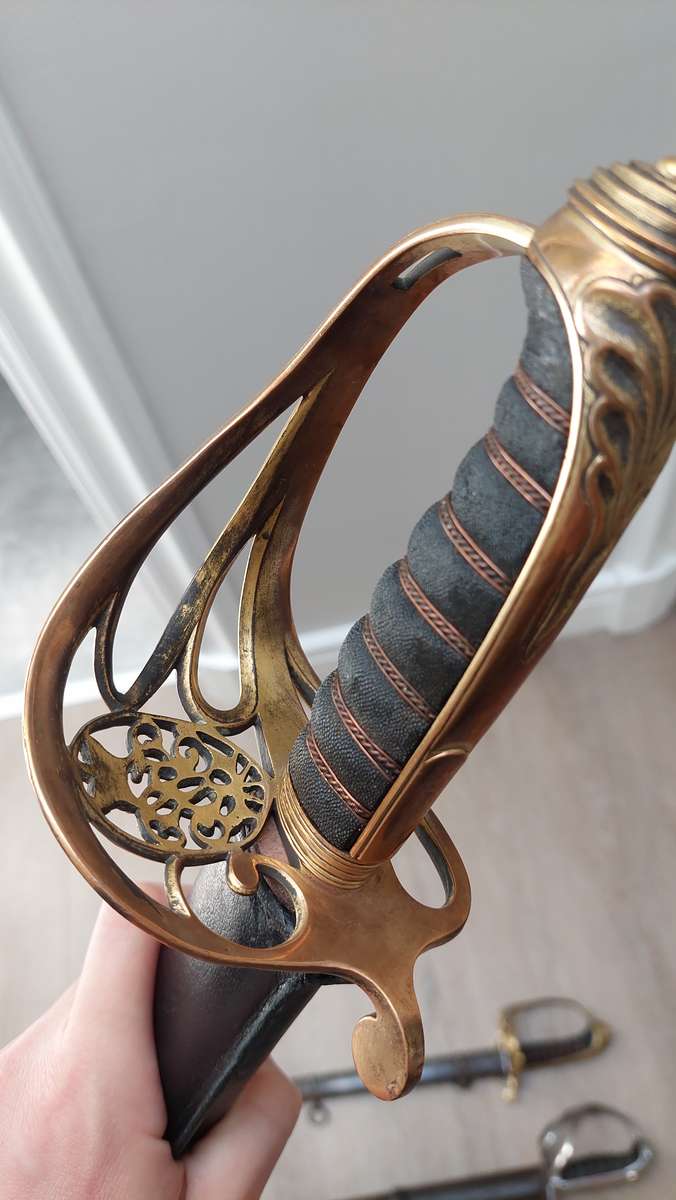 Original 1845 regulation pattern British infantry officer's sword