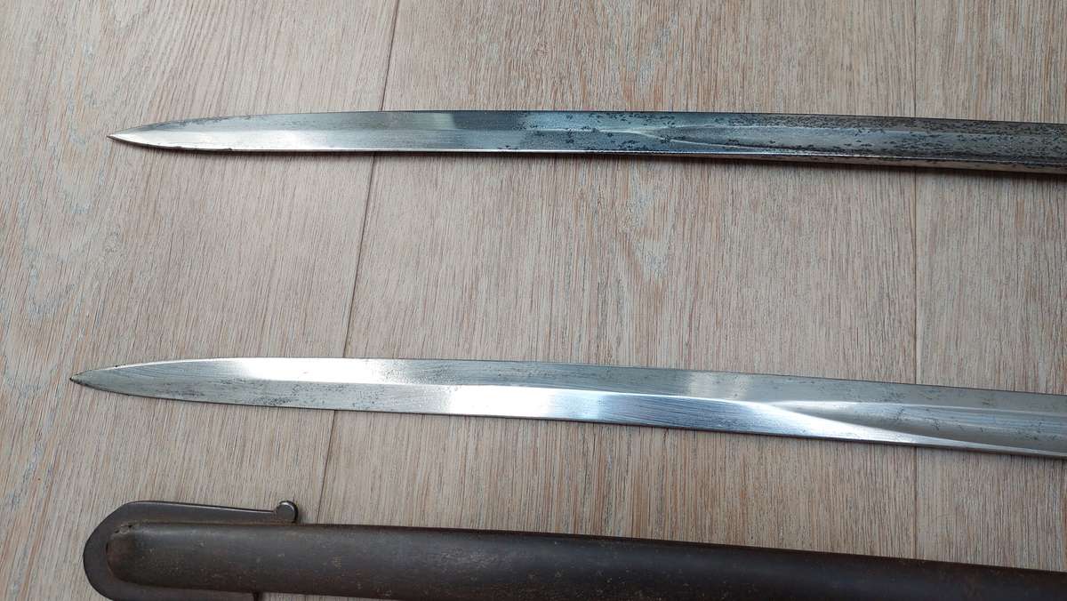 Original 1845 regulation pattern British infantry officer's sword