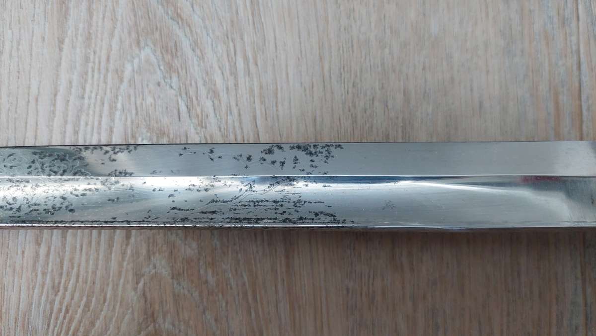 Original 1845 regulation pattern British infantry officer's sword