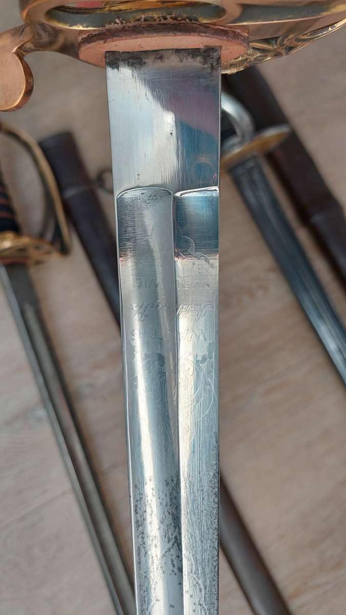 Original 1845 regulation pattern British infantry officer's sword