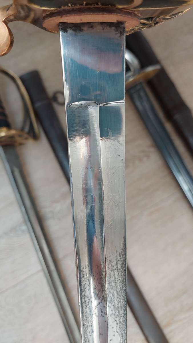 Original 1845 regulation pattern British infantry officer's sword