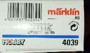 Märklin DR 2nd Class Coach 4039 - HO AC