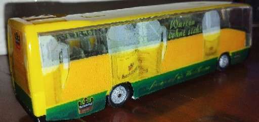 Adtruck Mercedes Benz Tour Bus - Hacher - 1/87 Scale
