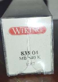 Wiking Mercedes Benz 540K - 1/87 Scale