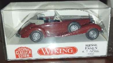 Wiking Mercedes Benz 540K - 1/87 Scale