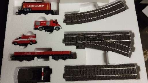 Märklin Fire Train Theme Extension Set 78051 - HO AC