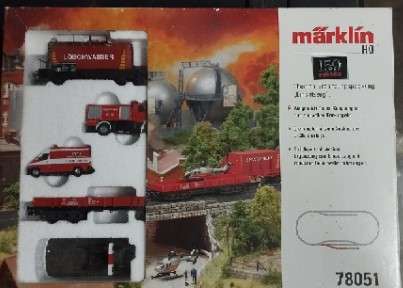 Märklin Fire Train Theme Extension Set 78051 - HO AC