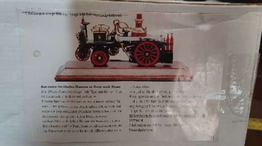 Matchbox 1905 Busch Self Propelled Fire Engine - Models of Yesteryear YSFE03