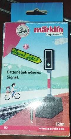 Märklin My World 72201 Robot Signal - Battery Operated - HO Scale