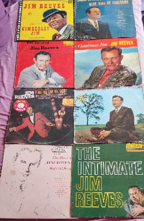 9 x Jim Reeves LP Collection