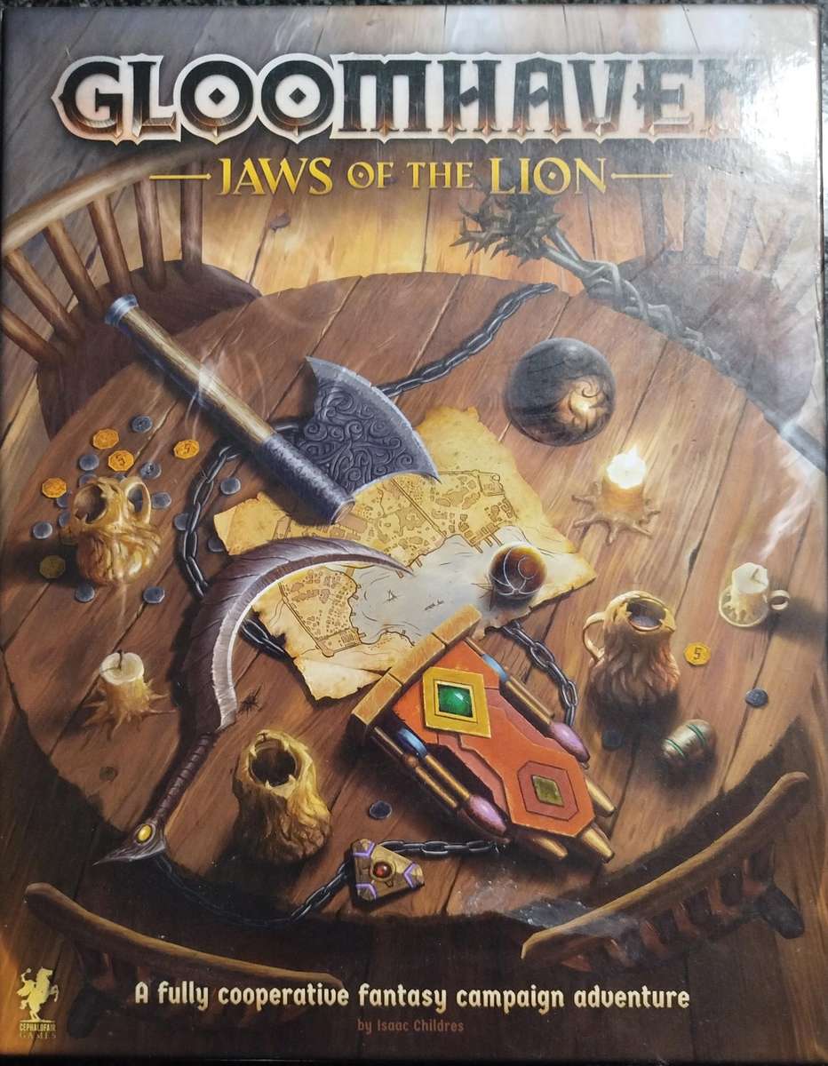 Gloomhaven - Jaws of the Lion Board Game - Cephalofair Games - Unplayed