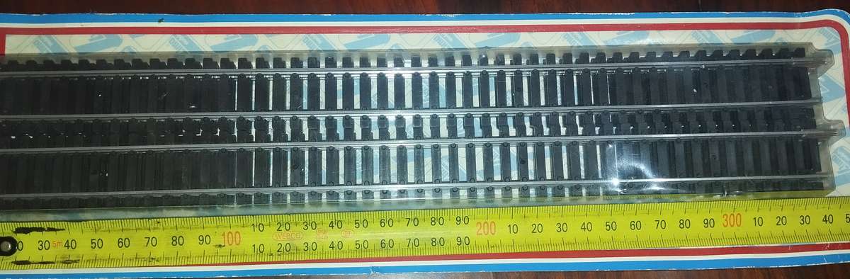 Lima 6 x Long Straight Rails 340mm - HO Scale