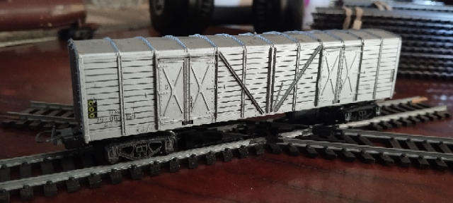 Lima SAR OZ Van - Bogies - HO Scale