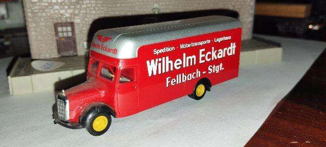 Albedo Mercedes Benz Olldtimer Truck Wilhelm Eckardt - 1/87 Scale