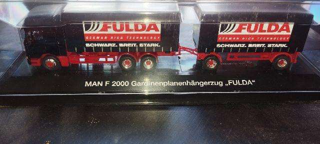Schuco Junior Line M.A.N. Truck & Trailer - Fulda - Limited Editon - 1/87 Scale