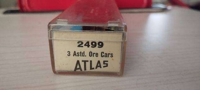 Atlas 3 x Bogie Ore Cars - American - N Gauge