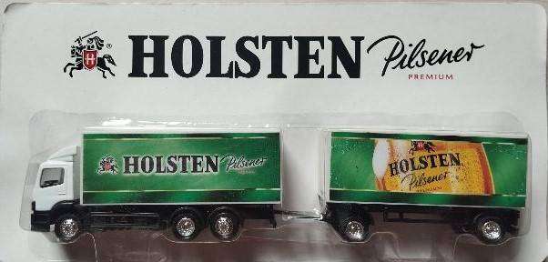Hümmer Mercedes Benz Atego Beer Truck & Trailer - Holsten - 1/87 Scale