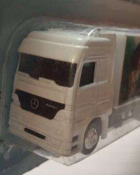Hümmer Mercedes Benz Actros Water Truck & Trailer - Gerolsteiner - 1/87 Scale