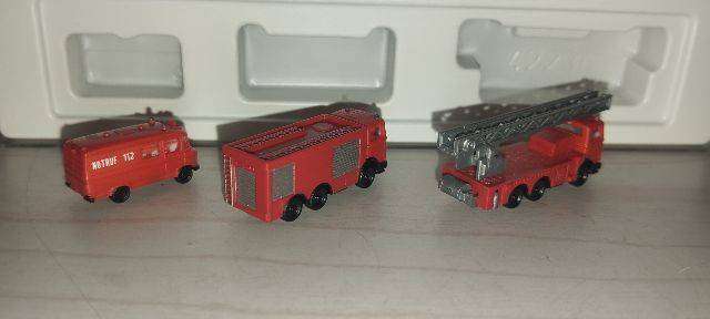 Märklin Mini-Club 3 x Fire Department Vehicle Set - 8917 - Z Scale