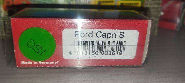 Herpa Ford Capri S - 1/87 Scale