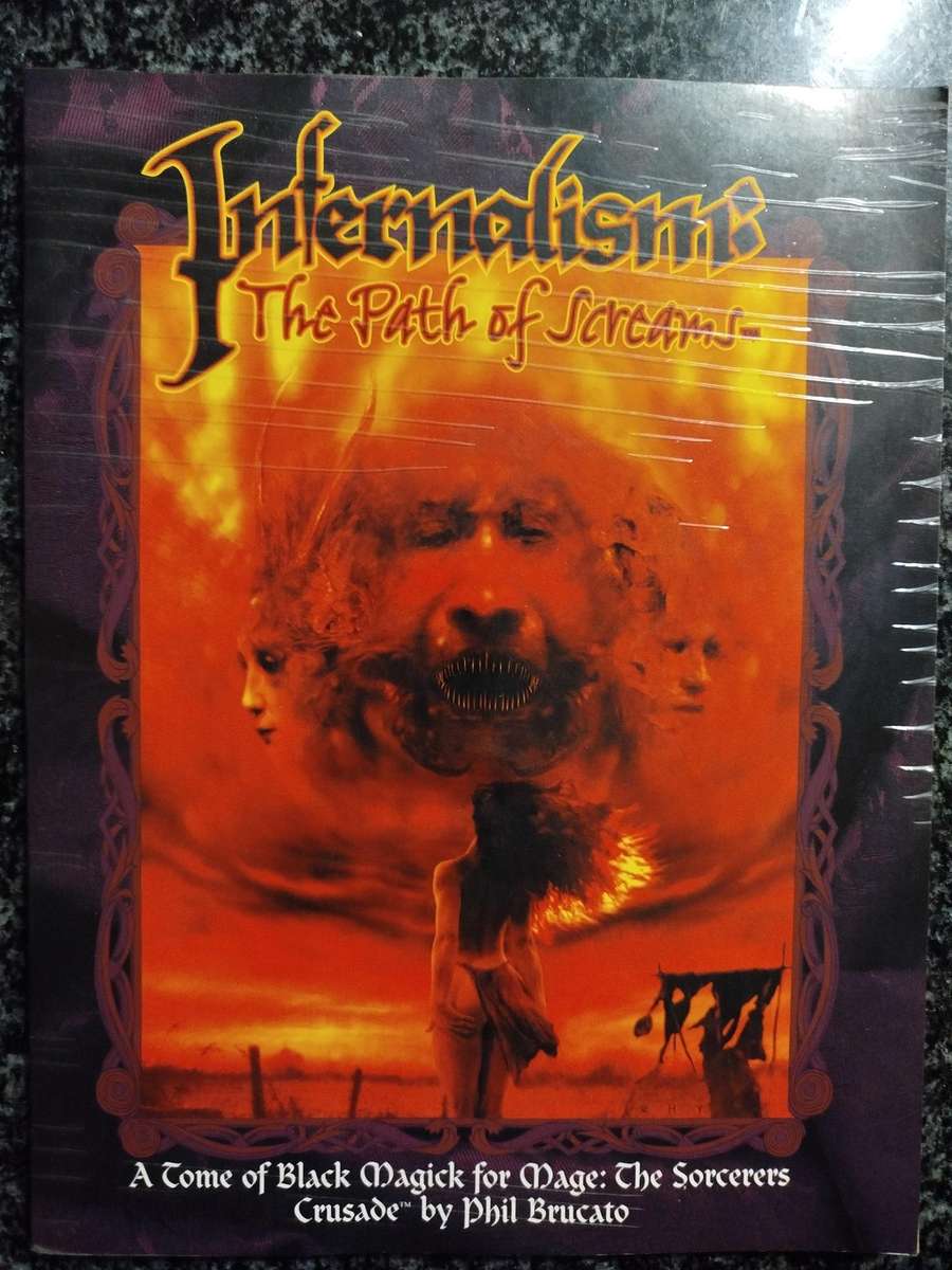 Mage Sorcerers Crusade Role Playing Game - 4 Book Bundle - White Wolf Games