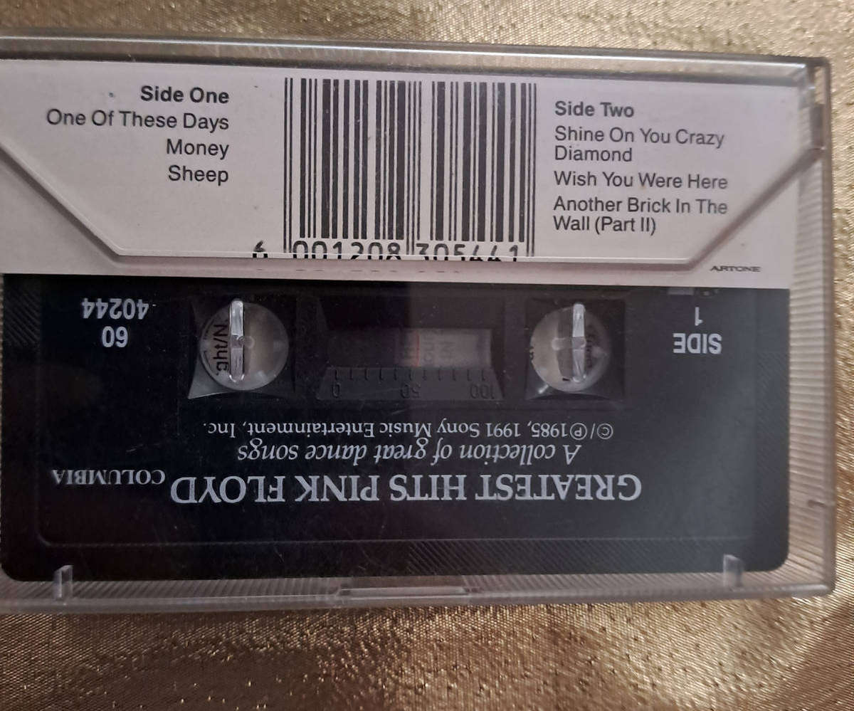 Pink Floyd.A Collection of Great Dance Songs" cassette