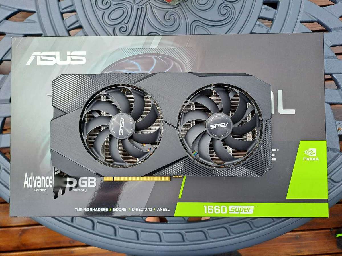 Asus DUAL GTX 1660 Super EVO GAMING 6GB GDDR6 Graphics Card