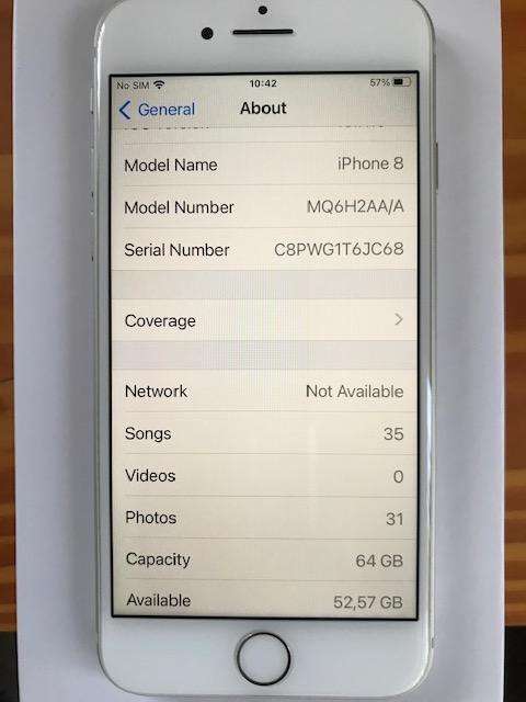 Apple I Phone 8 (64GB).....mint condition!!