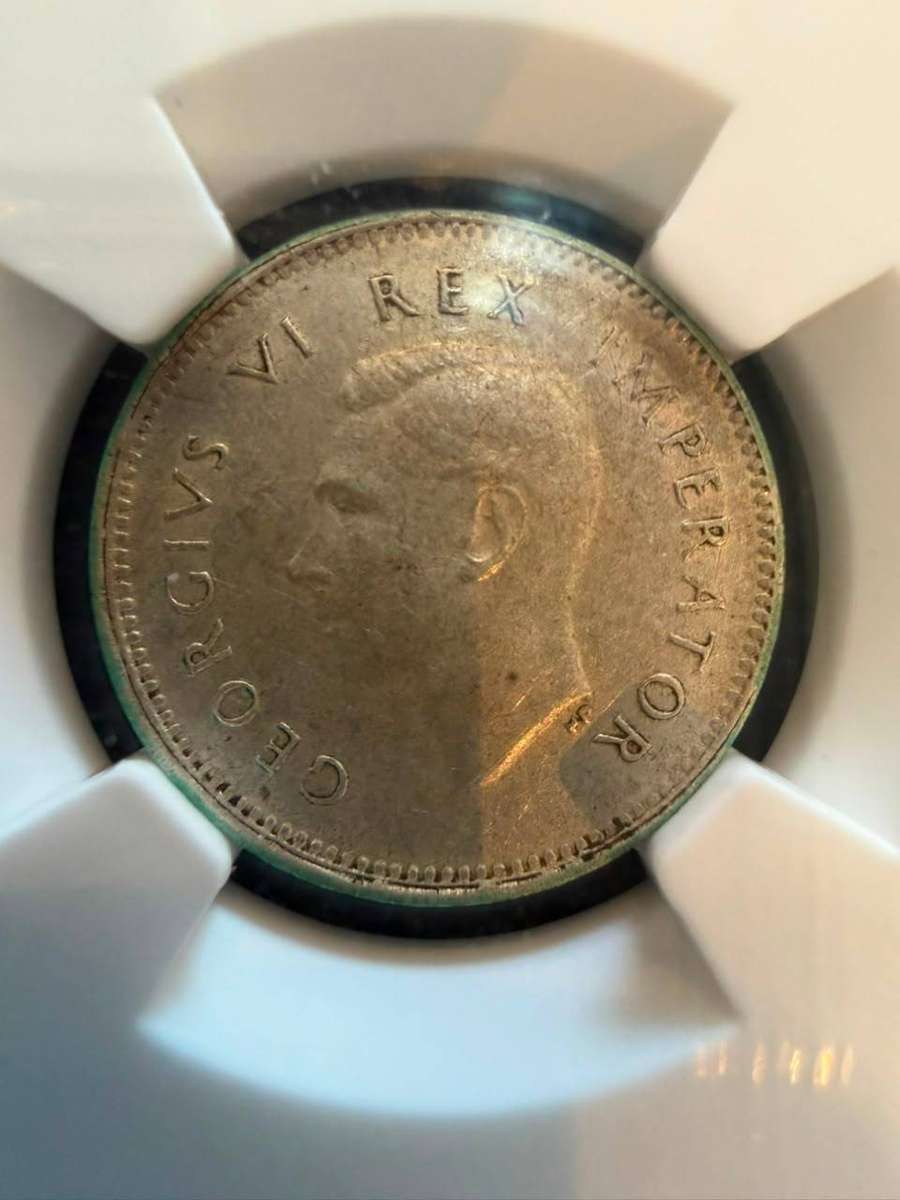 1940 Silver 3 Pence -  Silver - Graded